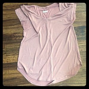 Maurice’s 24/7 dusty rose tee